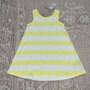 NWT Baby Gap Yellow tie dyed tank dress